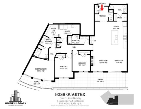 Tiny photo for 1740 #302W South Bend Avenue, South Bend, IN 46637 (MLS # 202609910)