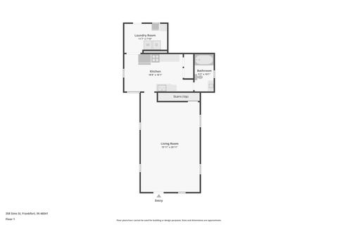 Tiny photo for 358 Sims Street, Frankfort, IN 46041 (MLS # 202616990)