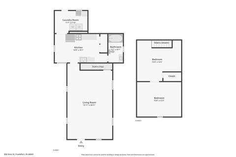 Tiny photo for 358 Sims Street, Frankfort, IN 46041 (MLS # 202616990)