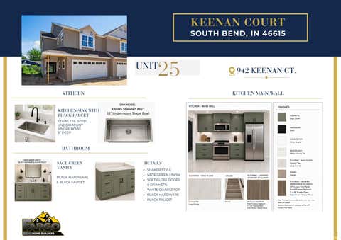Tiny photo for 942 Keenan Court, South Bend, IN 46615 (MLS # 202635239)