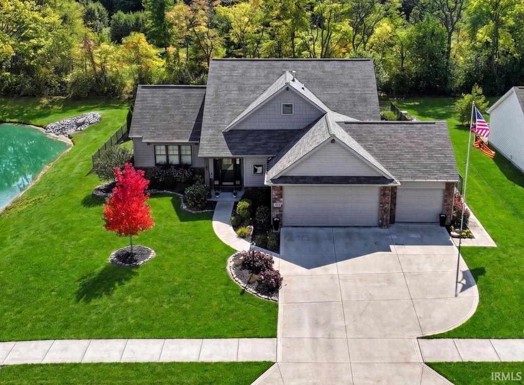 Photo of 15279 Harrison Lake Cove, Fort Wayne, IN 46814 (MLS # 202615819)
