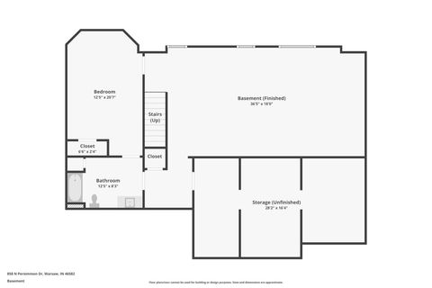 Tiny photo for 858 N PERSIMMON Drive, Warsaw, IN 46582 (MLS # 202619906)
