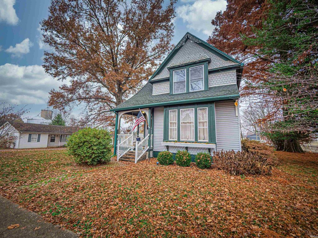 Photo of 406 S Main Street, Owensville, IN 47665 (MLS # 202547530)