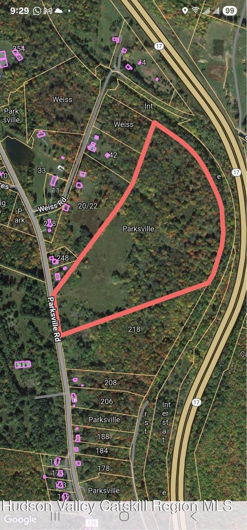 Vacant Land For Sale - T/B/D Parksville Road<br/> Parksville, NY 12768