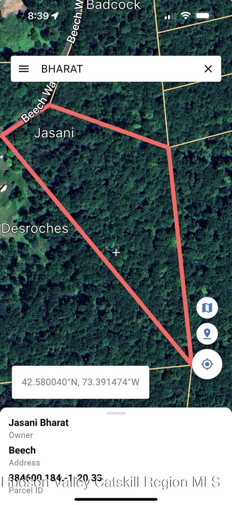 Vacant Land For Sale - 22 Beech Way<br/> Stephentown, NY 12169