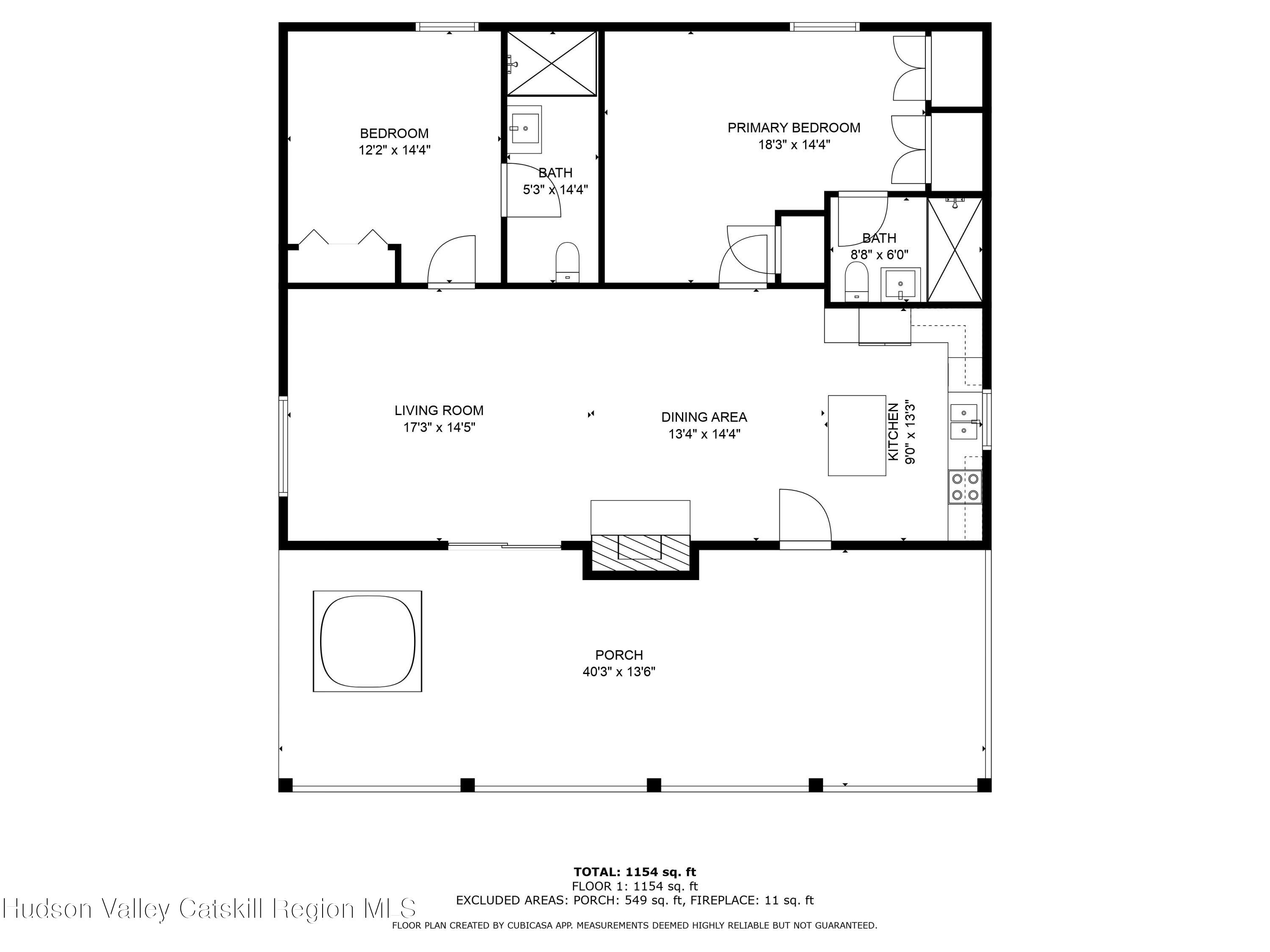 Windham, New York 12496, United States, 2 Bedrooms Bedrooms, ,2 BathroomsBathrooms,Residential,Active,173621
