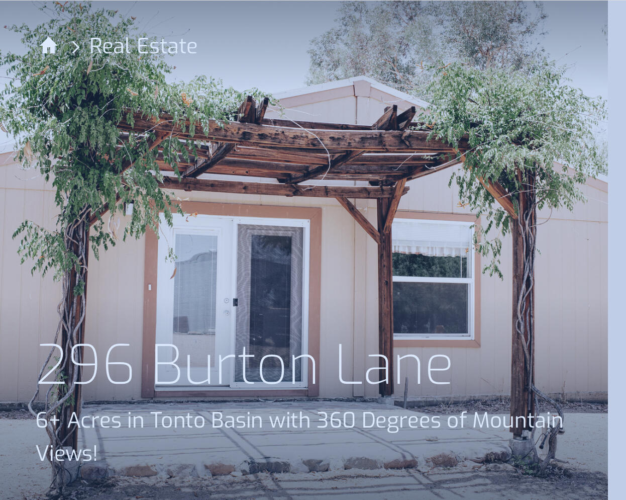 296 W Burtons Ln Lane, Tonto Basin, AZ 85553 - MLS#: 86778