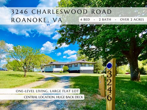 3246 Charleswood RD, Roanoke, VA 24014 - #: 907043