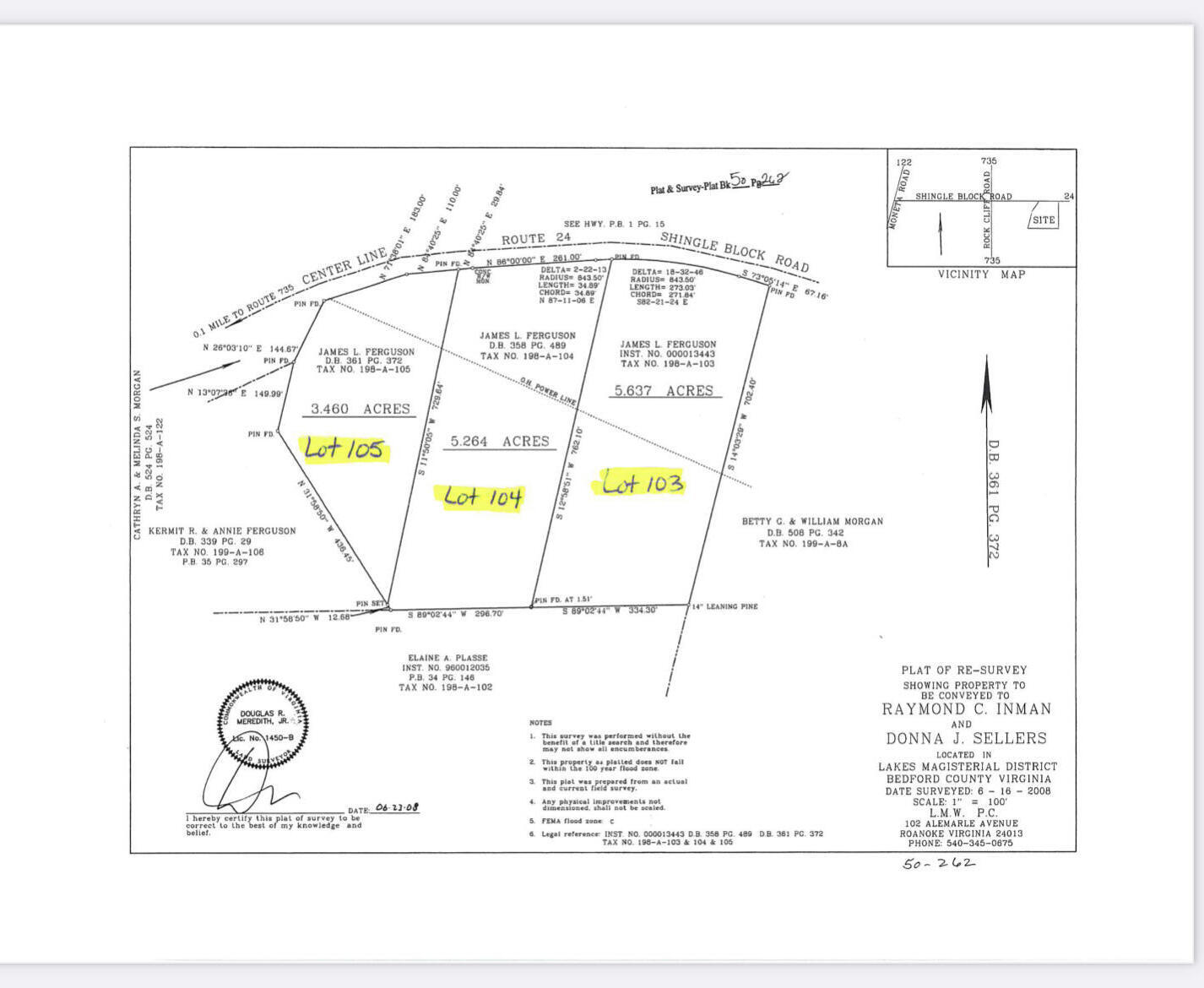 Lot 103 Shingle Block Rd, Bedford, Virginia image 1