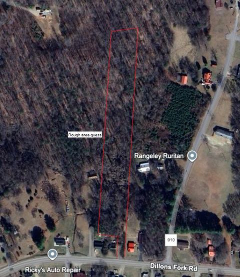 Vacant Land For Sale - 1934 Dillons Fork Rd<br/> Fieldale, VA 24089