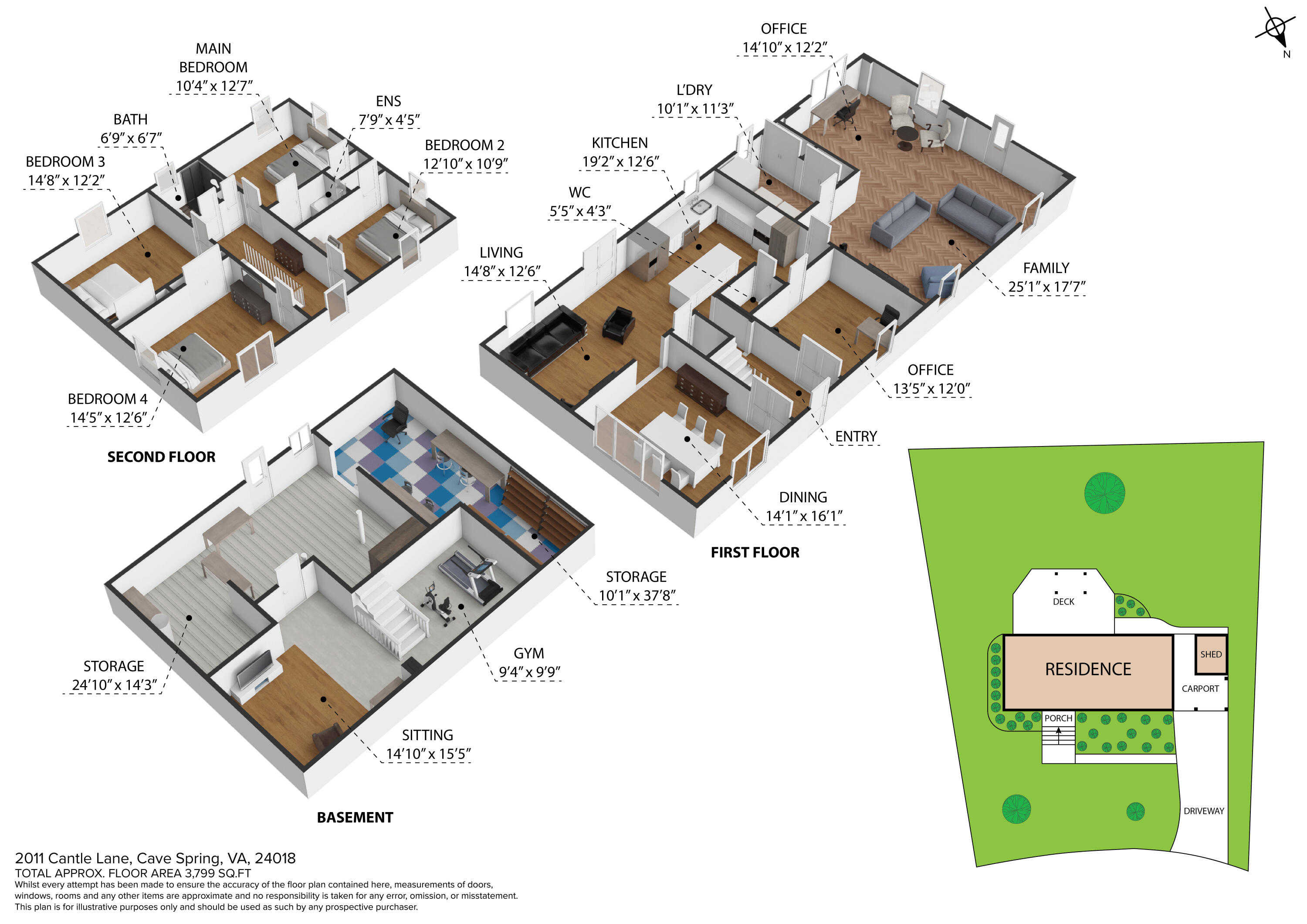 2011 Cantle Ln, Roanoke, Virginia image 3