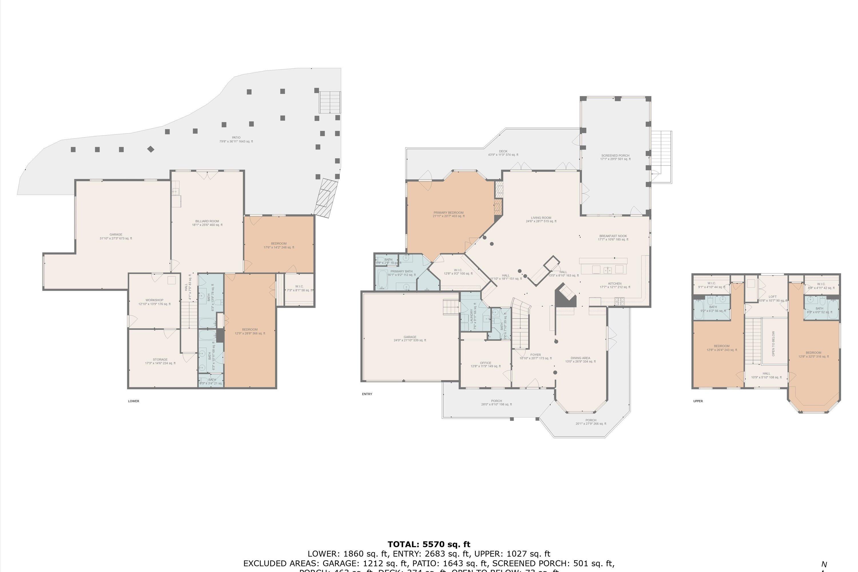 Union Hall, Virginia 24176, United States, 5 Bedrooms Bedrooms, ,6 BathroomsBathrooms,Residential,Active,45158