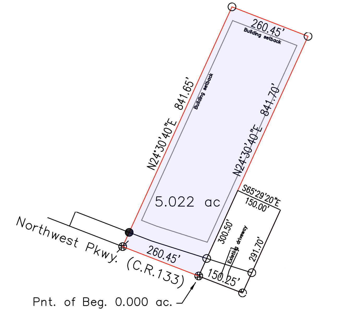 Photo 3 of 8 of 0 Northwest Parkway 5.024 Acre Lot land