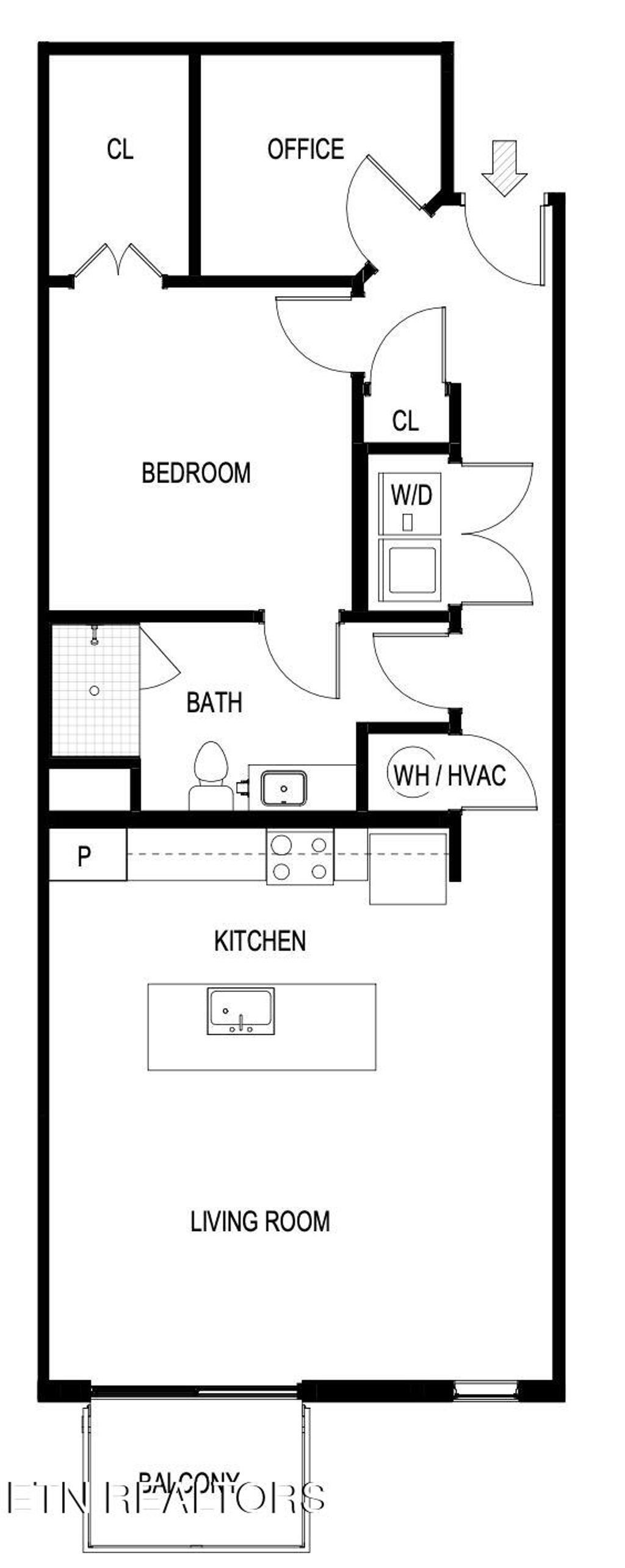 Photo of 327 W Summit Hill Drive #504, Knoxville, TN 37902 (MLS # 1300228)