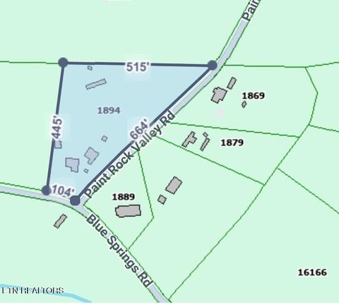 Tiny photo for 1894 Paint Rock Valley Rd, Philadelphia, TN 37846 (MLS # 1322556)