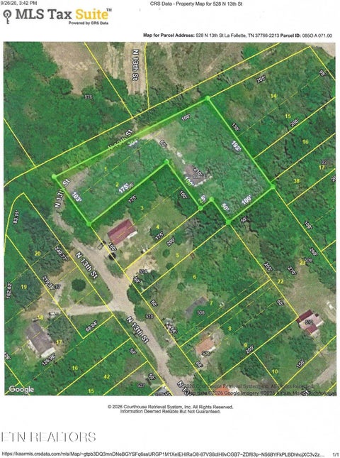 Tiny photo for 528 N 13th St, LaFollette, TN 37766 (MLS # 1357360)