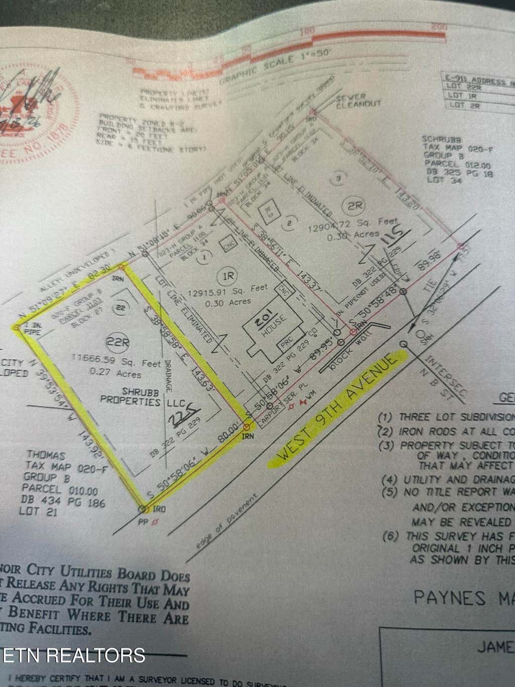 Photo of W Lot 22R Ninth Ave, Lenoir City, TN 37771 (MLS # 1349881)