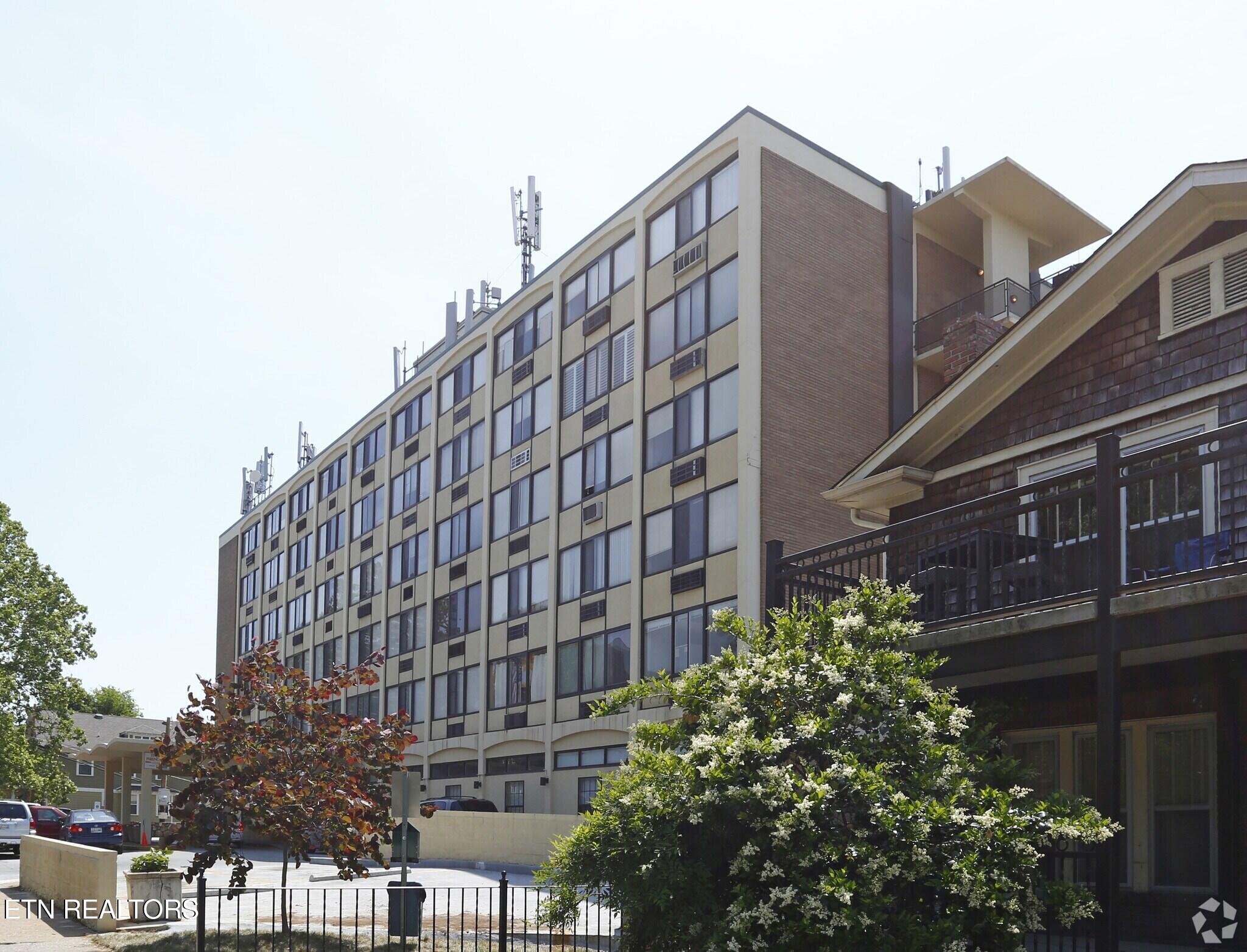 University Towers Front