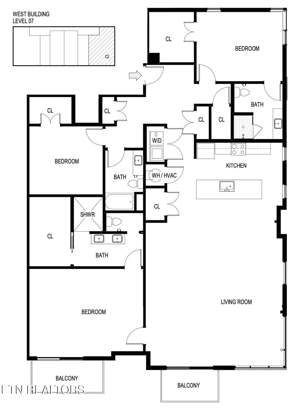 Photo of 327 W Summit Hill Drive #700, Knoxville, TN 37902 (MLS # 1315397)