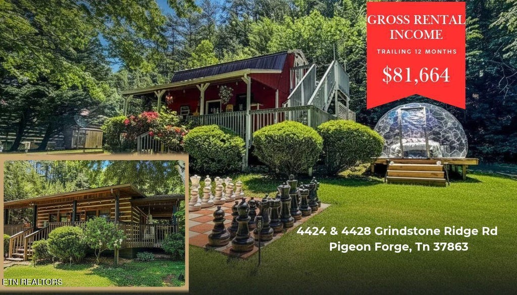 Photo of 4428 Grindstone Ridge Rd, Pigeon Forge, TN 37863 (MLS # 1359976)