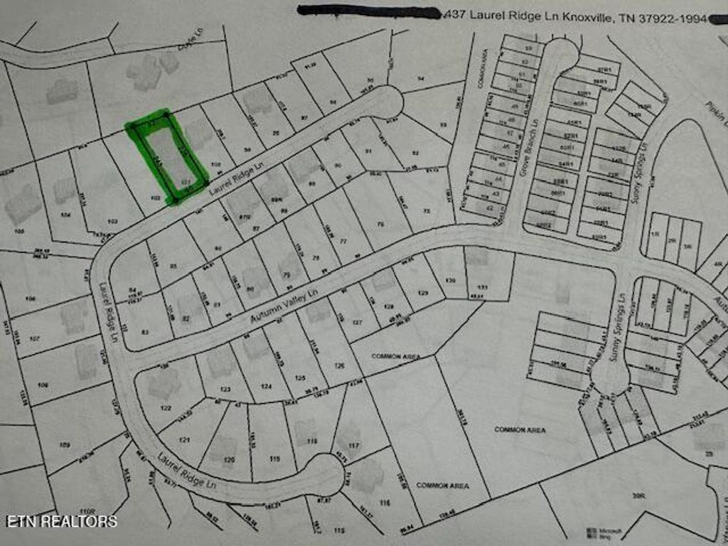 Photo of 437 Laurel Ridge Lane, Knoxville, TN 37922 (MLS # 1311738)