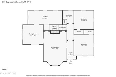 Tiny photo for 5509 Dogwood Rd, Knoxville, TN 37918 (MLS # 1332746)