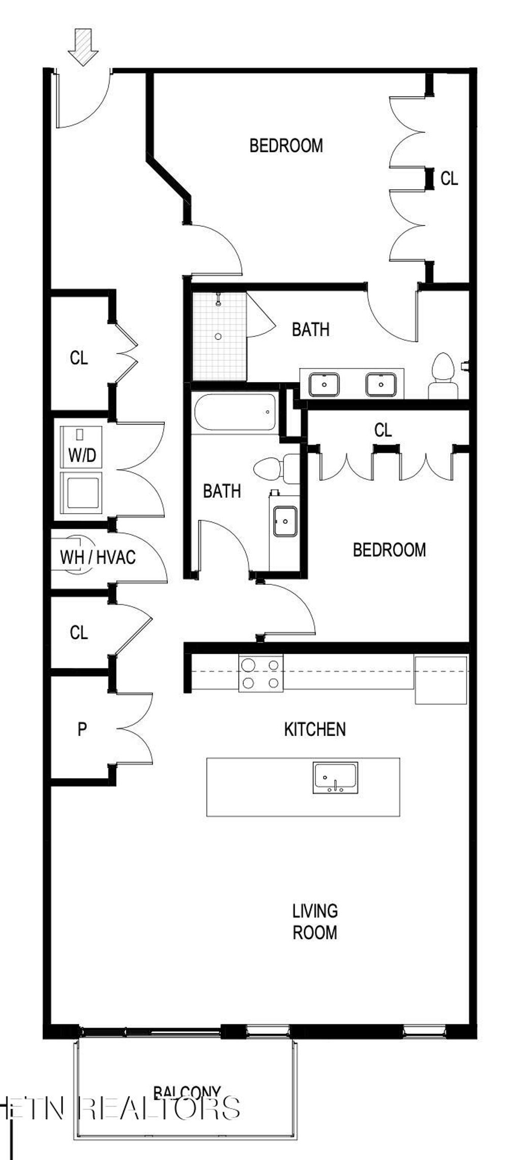 Photo of 327 W Summit Hill Drive #708, Knoxville, TN 37902 (MLS # 1300225)