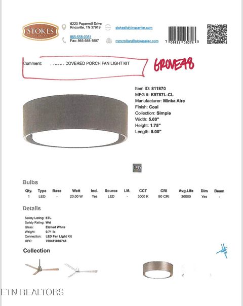 Tiny photo for 1107 Branch Hook Rd, Knoxville, TN 37934 (MLS # 1320712)