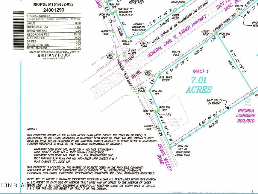 Photo of Cross Valley Rd, LaFollette, TN 37766 (MLS # 1354488)