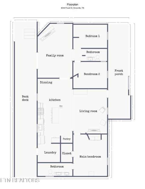 Tiny photo for 8540 Foust Drive, Knoxville, TN 37924 (MLS # 1328510)