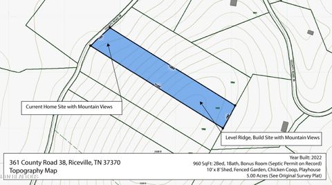 Tiny photo for 361 County Road 38, Riceville, TN 37370 (MLS # 1328103)