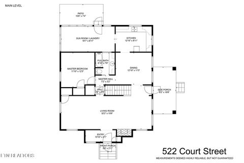 Tiny photo for 522 Court St, Wartburg, TN 37887 (MLS # 1325036)