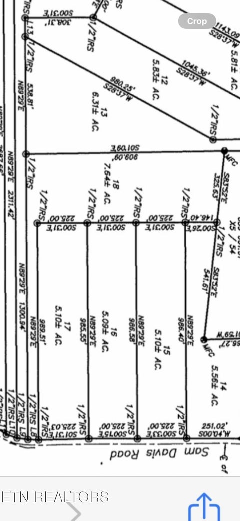 Tiny photo for Lot 18 Sam Davis Road, Decatur, TN 37322 (MLS # 1293559)