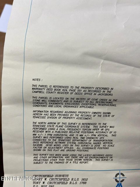 Tiny photo for Stone Mill Tract 4 Rd, Jacksboro, TN 37757 (MLS # 1332583)