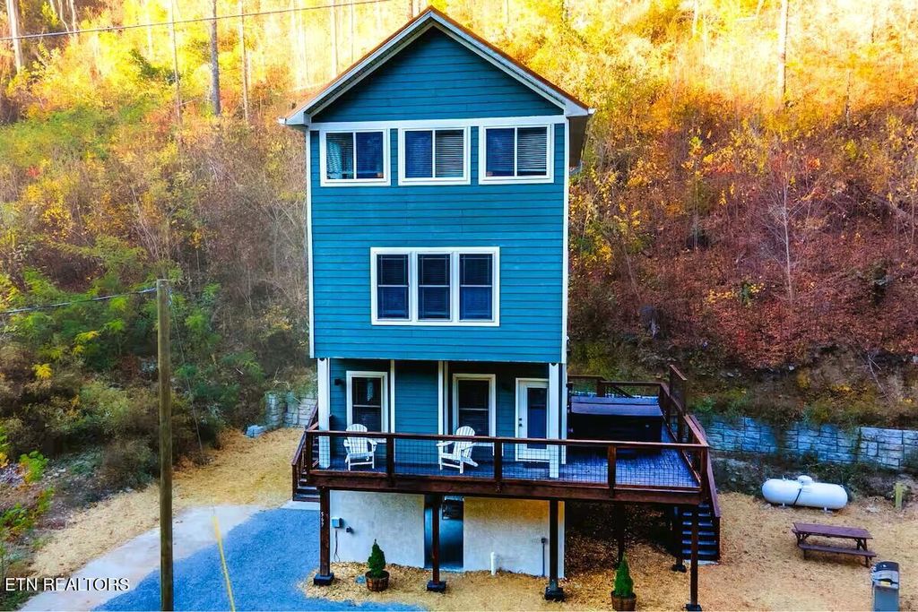 Photo of 569 Baskins Creek Rd, Gatlinburg, TN 37738 (MLS # 1333502)