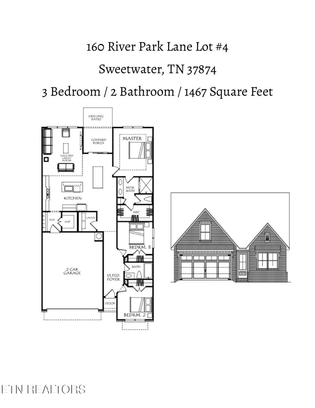 Photo of 160 River Park Lane, Sweetwater, TN 37874 (MLS # 1317036)
