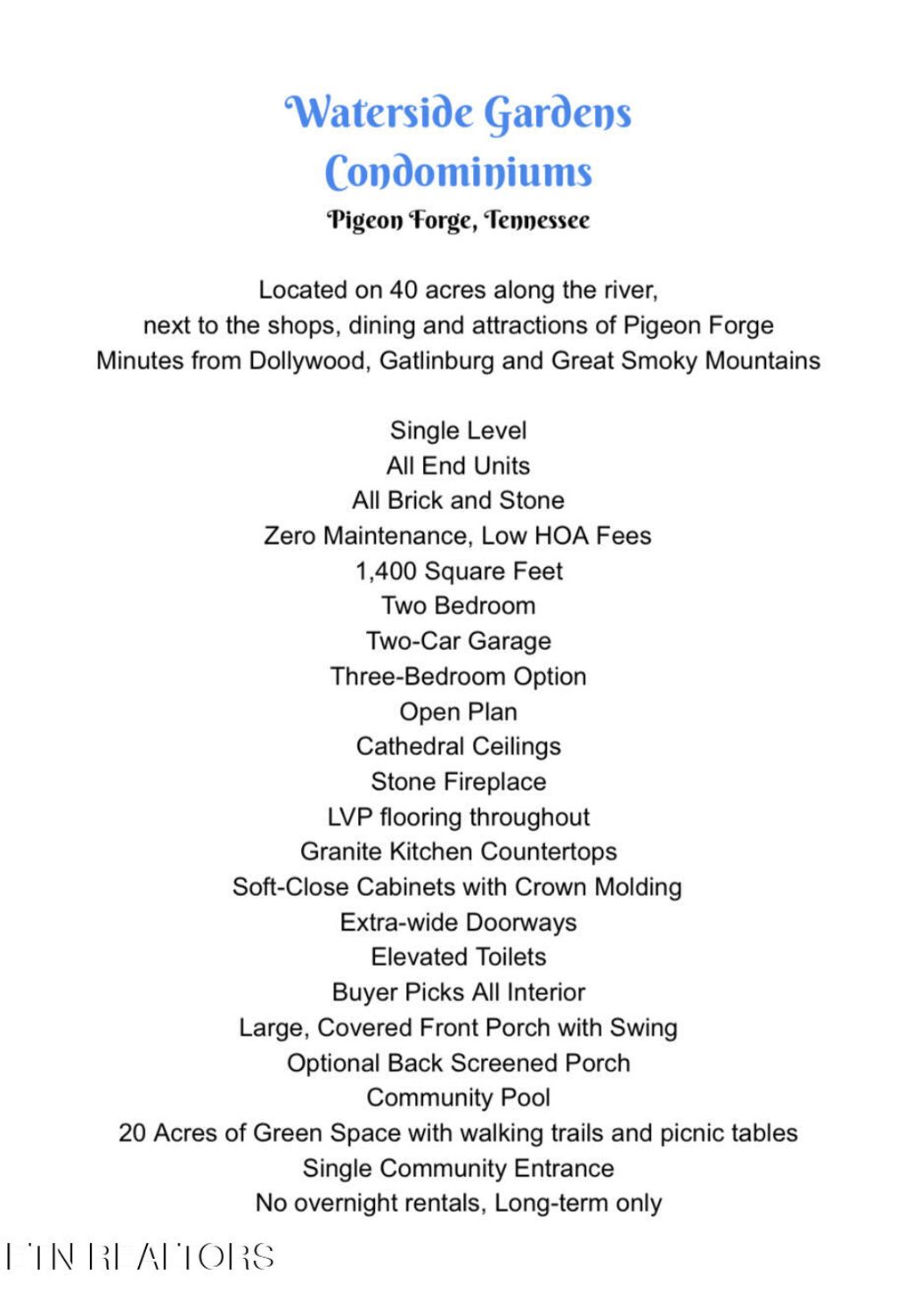 Photo of 540 Henderson Rd #29, Pigeon Forge, TN 37863 (MLS # 1322487)