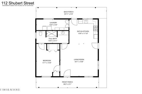 Tiny photo for 112 Shubert St, Kingston, TN 37763 (MLS # 1359614)