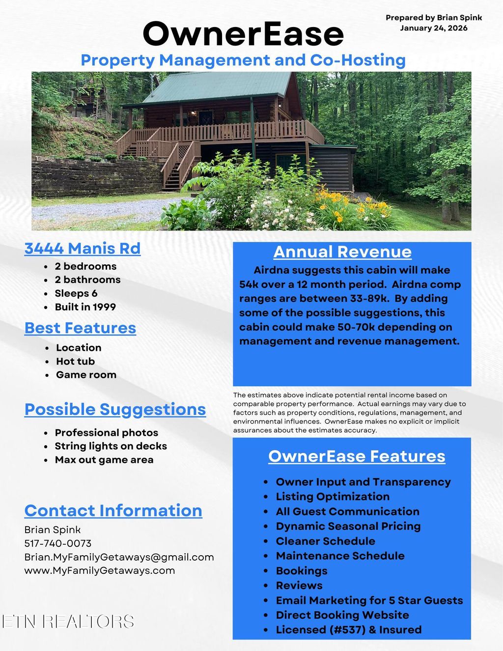 Photo of 3444 Manis Rd, Sevierville, TN 37862 (MLS # 1327491)