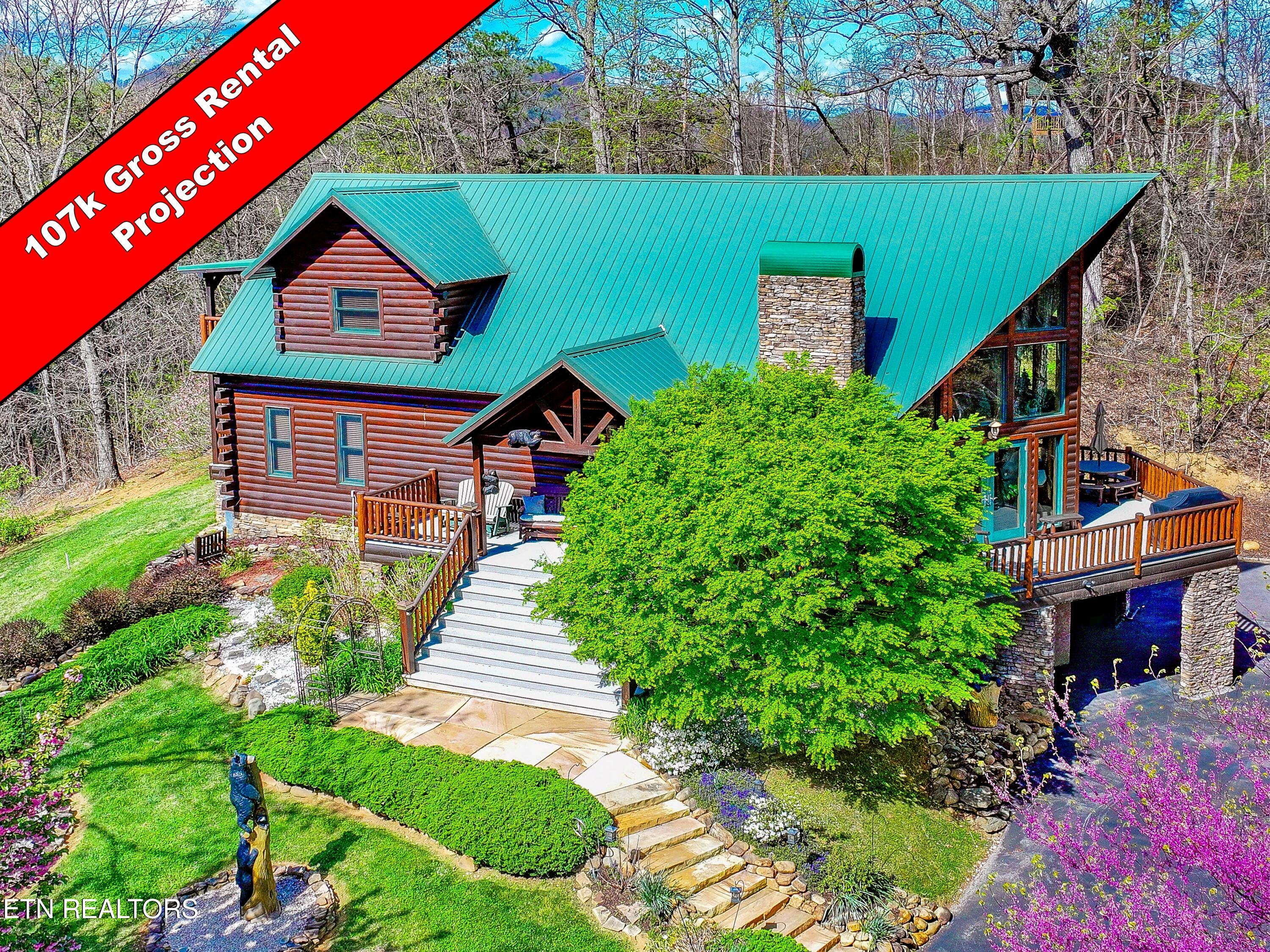 Sevierville, Tennessee, 37862, United States, 4 Bedrooms Bedrooms, ,3 BathroomsBathrooms,Residential,Active,2033415