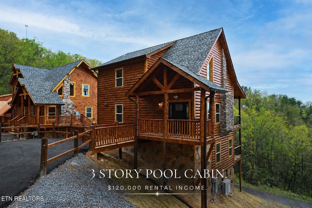 Photo of 3307 Pine Peak Way, Sevierville, TN 37862 (MLS # 1339620)