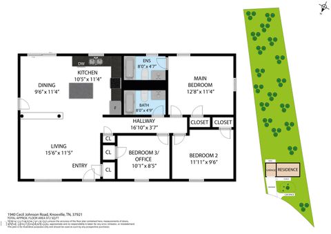 Tiny photo for 1940 Cecil Johnson Rd, Knoxville, TN 37921 (MLS # 1339791)