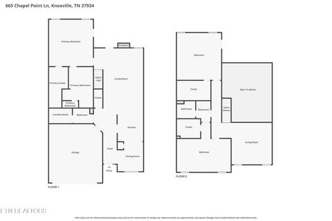 Tiny photo for 665 Chapel Point Lane, Knoxville, TN 37934 (MLS # 1341955)
