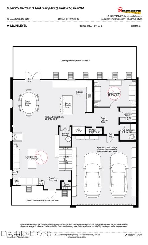 Tiny photo for 5311 Arza Lane, Knoxville, TN 37918 (MLS # 1335616)