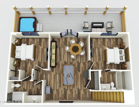 Tiny photo for 1015 Twin Oaks Rd, Gatlinburg, TN 37738 (MLS # 1355001)
