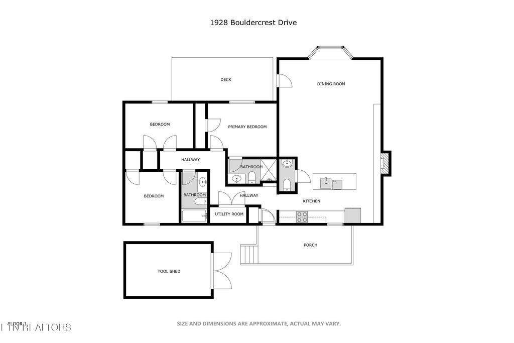 Photo of 1928 Bouldercrest Drive, Dandridge, TN 37725 (MLS # 1312933)