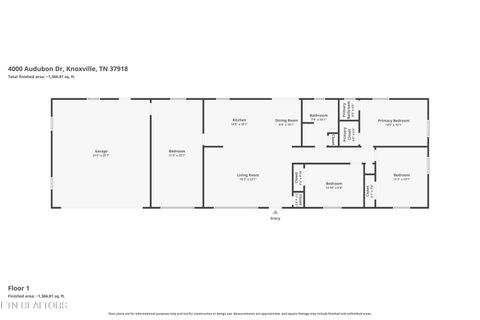 Tiny photo for 4000 Audubon Drive, Knoxville, TN 37918 (MLS # 1340016)