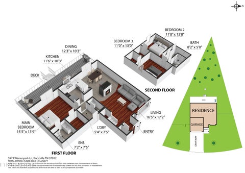 Tiny photo for 5973 Warrenpark Lane, Knoxville, TN 37912 (MLS # 1356044)