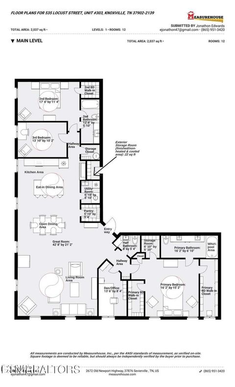 Tiny photo for 535 Locust Drive St #303, Knoxville, TN 37902 (MLS # 1321971)