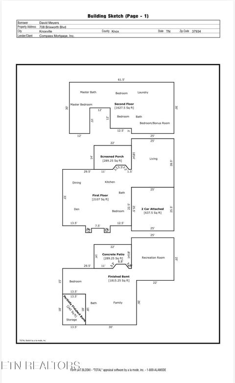 Tiny photo for 708 Brixworth Blvd, Knoxville, TN 37934 (MLS # 1339778)
